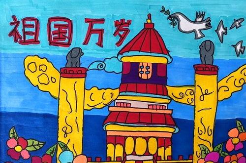 童心绘画图片大全,一幅幅纯真画作展现的奇幻世界