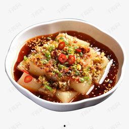 四川凉粉图片,麻辣鲜香，夏日消暑佳品