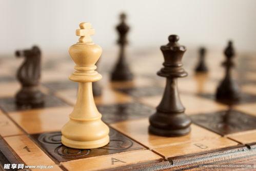 国际象棋的图片,棋盘上的智慧对决