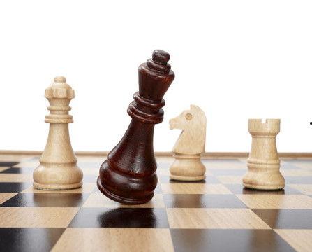 国际象棋的图片,棋盘上的智慧对决