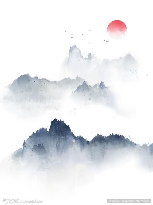 墨画图片,墨画艺术之美