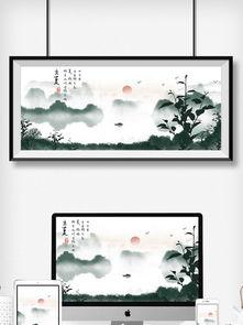墨画图片,墨画艺术之美