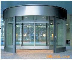 旋转门图片,现代建筑的优雅与便捷融合
