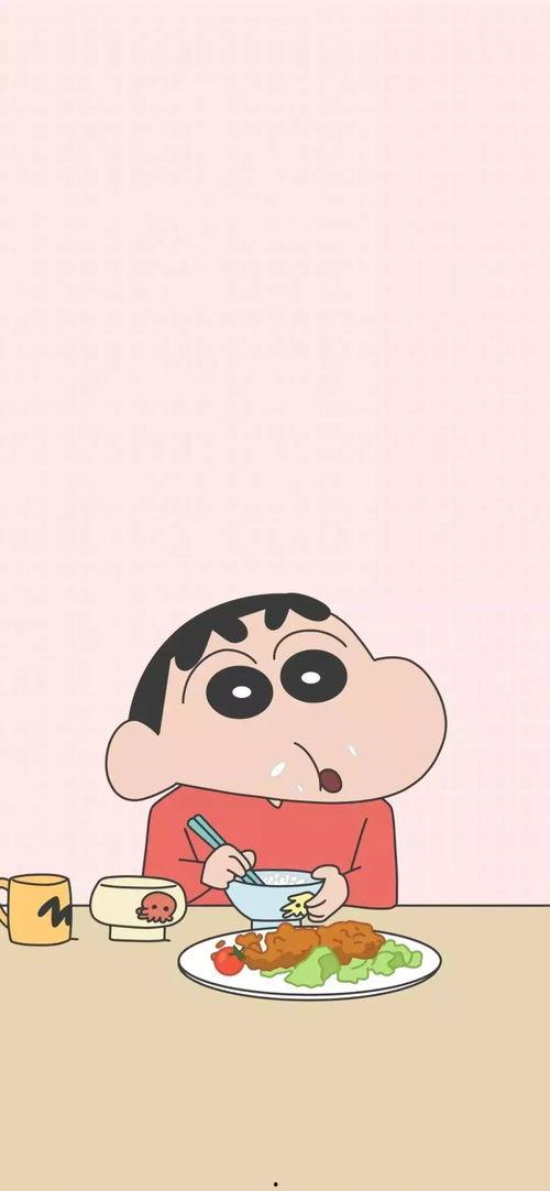 蜡笔小新壁纸图片,童趣壁纸背后的温馨故事